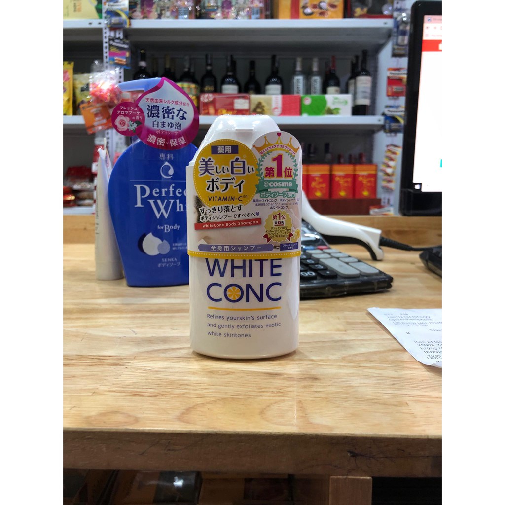 Sữa tắm trắng da White Conc Body Shampoo 150ml