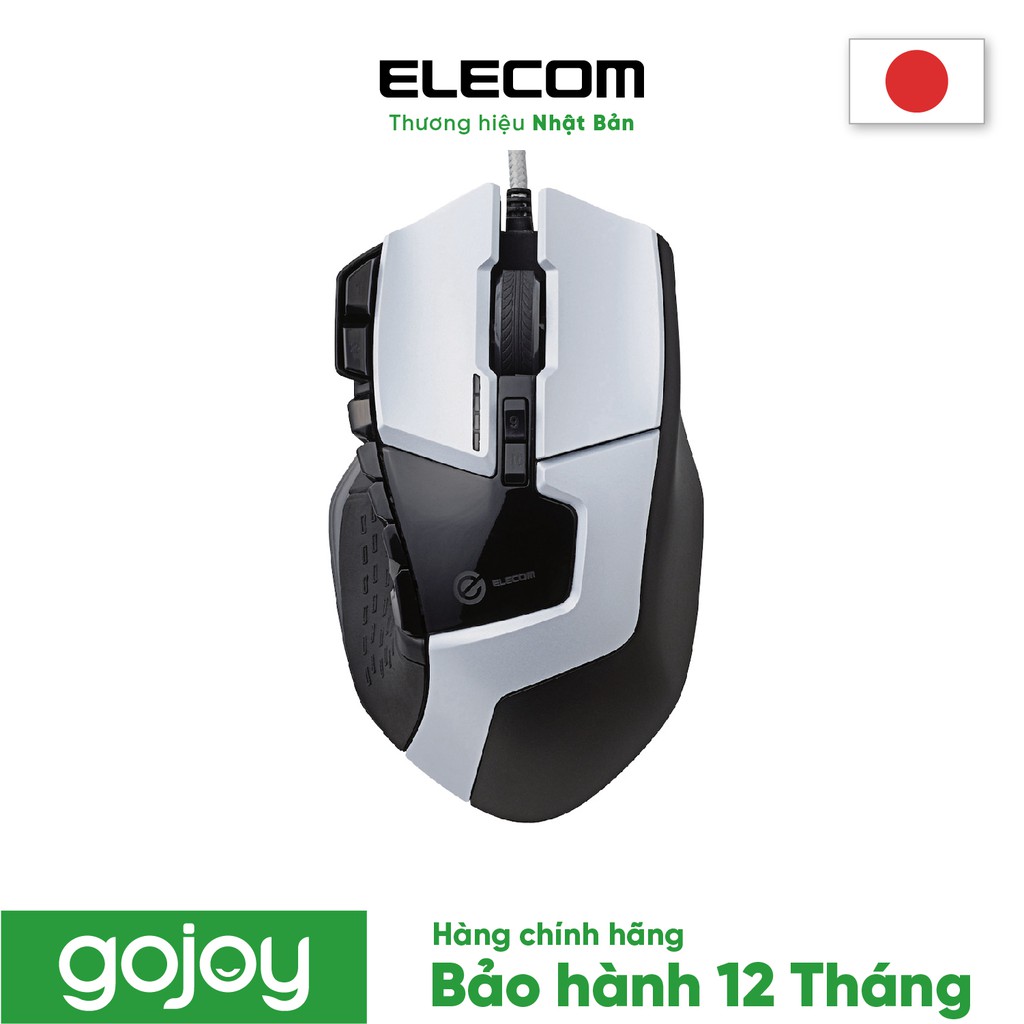 Chuột Ganing 16.000 dpi 13 nút ELECOM M-G02UR chính hãng - Bảo hành 12 tháng