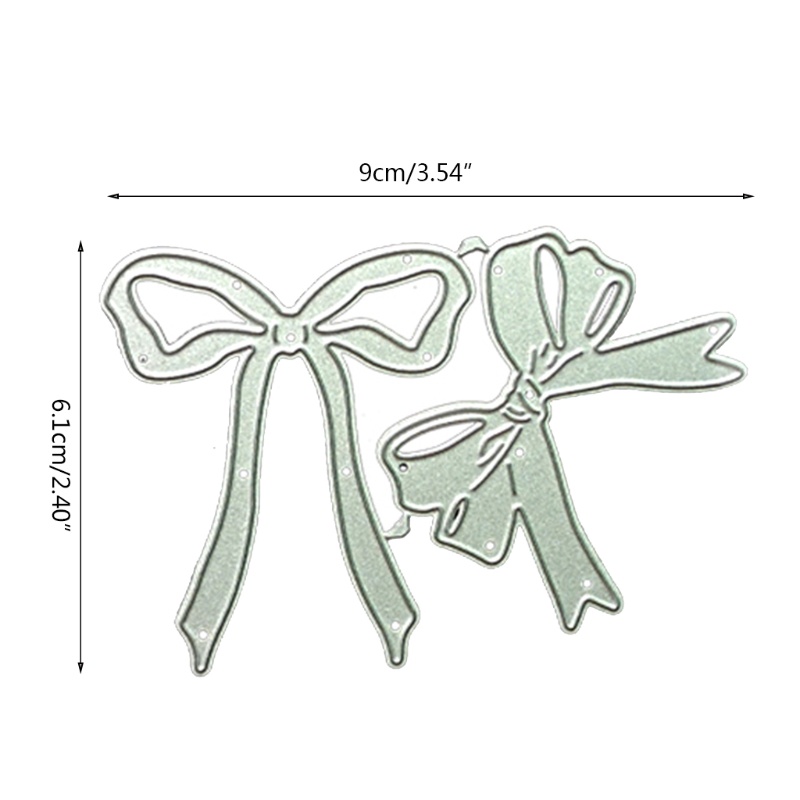 Khuôn Cắt Giấy Kim Loại Hình Nơ Xinh Xắn