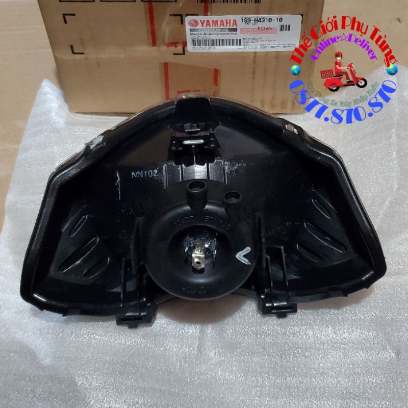 Đèn pha, Chóa đèn trước Exciter đời 2006-2010 bóng lớn zin mới - 1S9-H4310-10