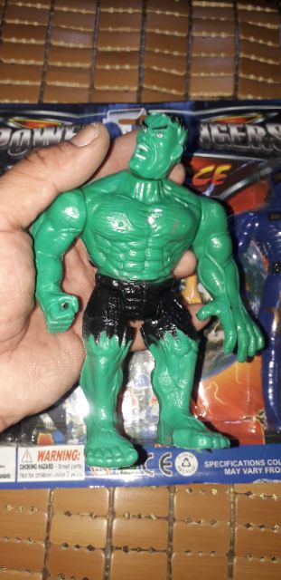 Sét 5 mô hình siêu Anh hùng bằng nhựa cao 15cm có đèn Led rất đẹp