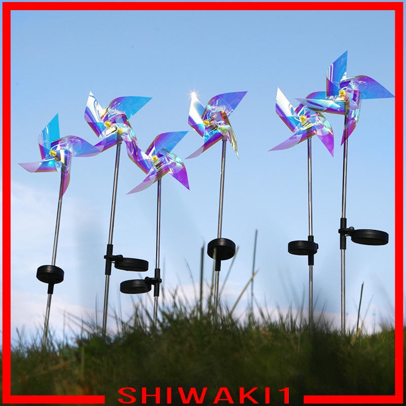 Đèn LED 8 Bóng IP65 Dùng Năng Lượng Mặt Trời Nhiều Màu Sắc Dành Cho Lối Đi Ngoài Trời