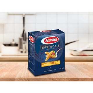 Nui ống xéo penne rigate barilla hộp 500g