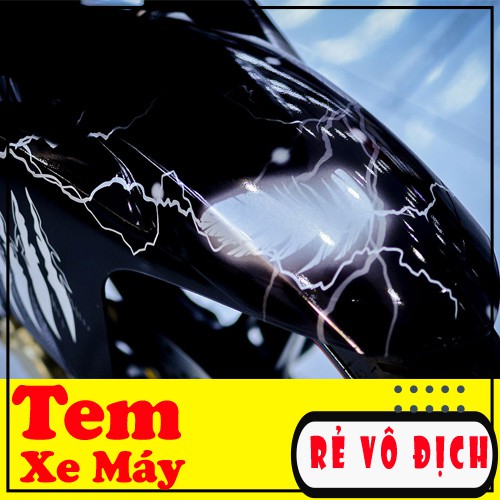 Tem Xe Exciter 150 🍀 FREESHIP 🍀 Trắng Đen Chim Ưng