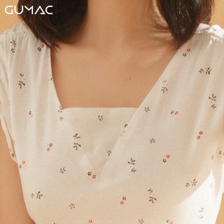 Đầm hoa tay dơi DA777 GUMAC