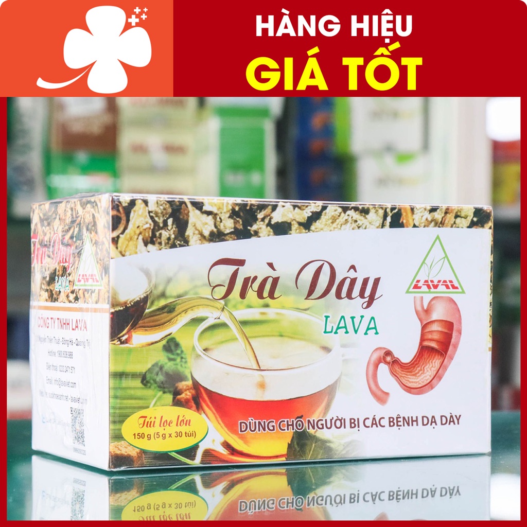 [CHÍNH HÃNG] Trà Dây Lava - Hỗ trợ làm giảm những triệu chứng của viêm loét dạ dày, hành tá tràng