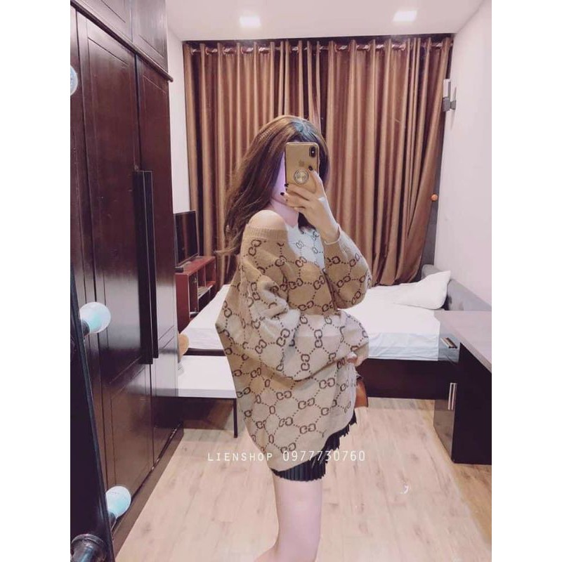 Áo len họa tiết G.C