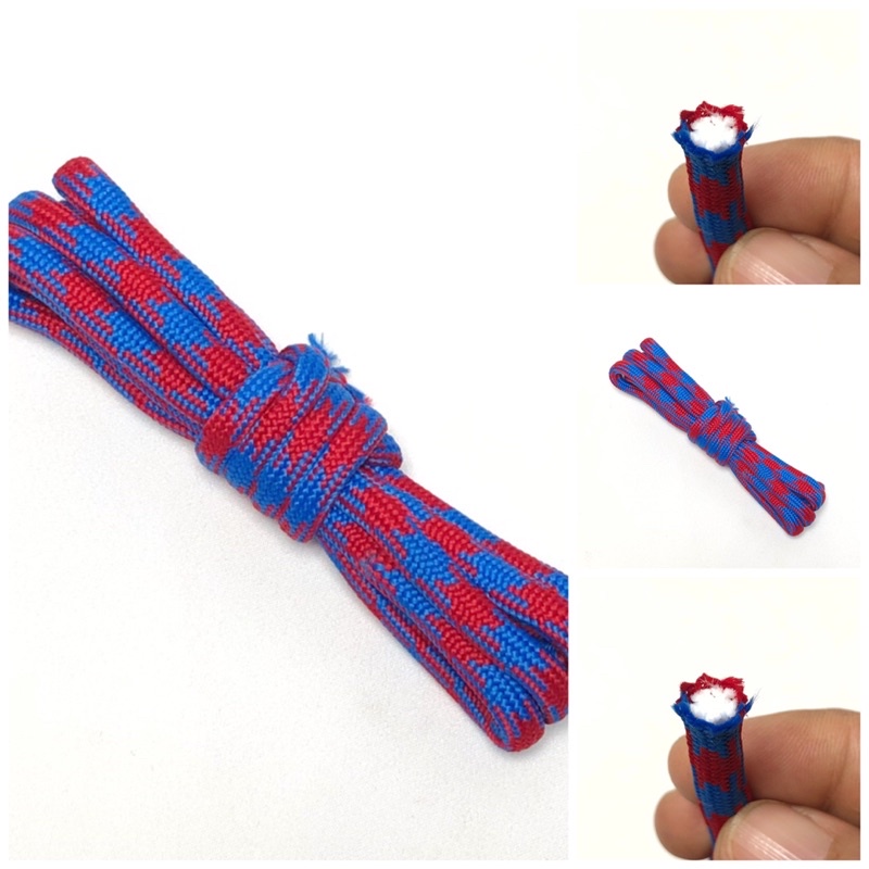 4 sợi - Dây Dù oval 6mm spandex dài 1.4 đến 1.5 mét êm tay + chắc chắn dùng làm sp handmade, căng lều, trang trí