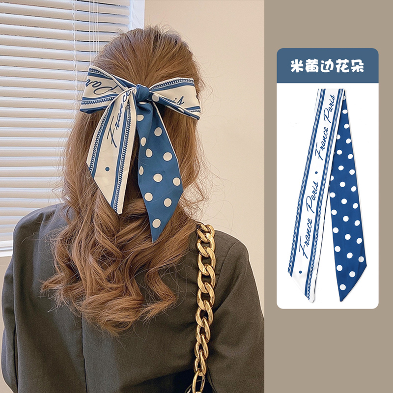 Băng Đô Cài Tóc Bằng Lụa Đa Năng Thời Trang Hàn Quốc Cho Nữ