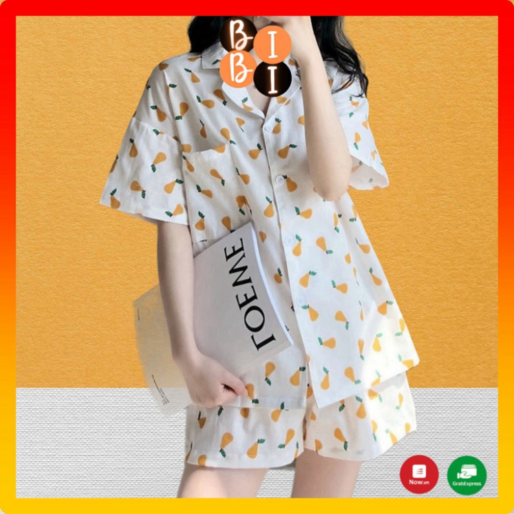 [KĐ5 Giá Sập Sàn] Bộ Pijama Kate Nữ HOA QUẢ | Đồ Ngủ | Đồ Bộ Nữ | Pijama