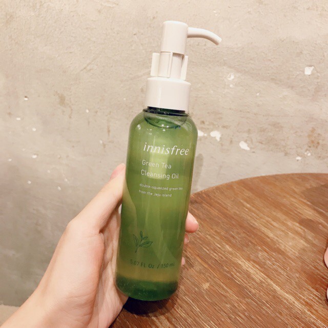 Dầu tẩy trang từ trà xanh đảo Jeju Innifree Green Tea Cleansing Oil 150ml