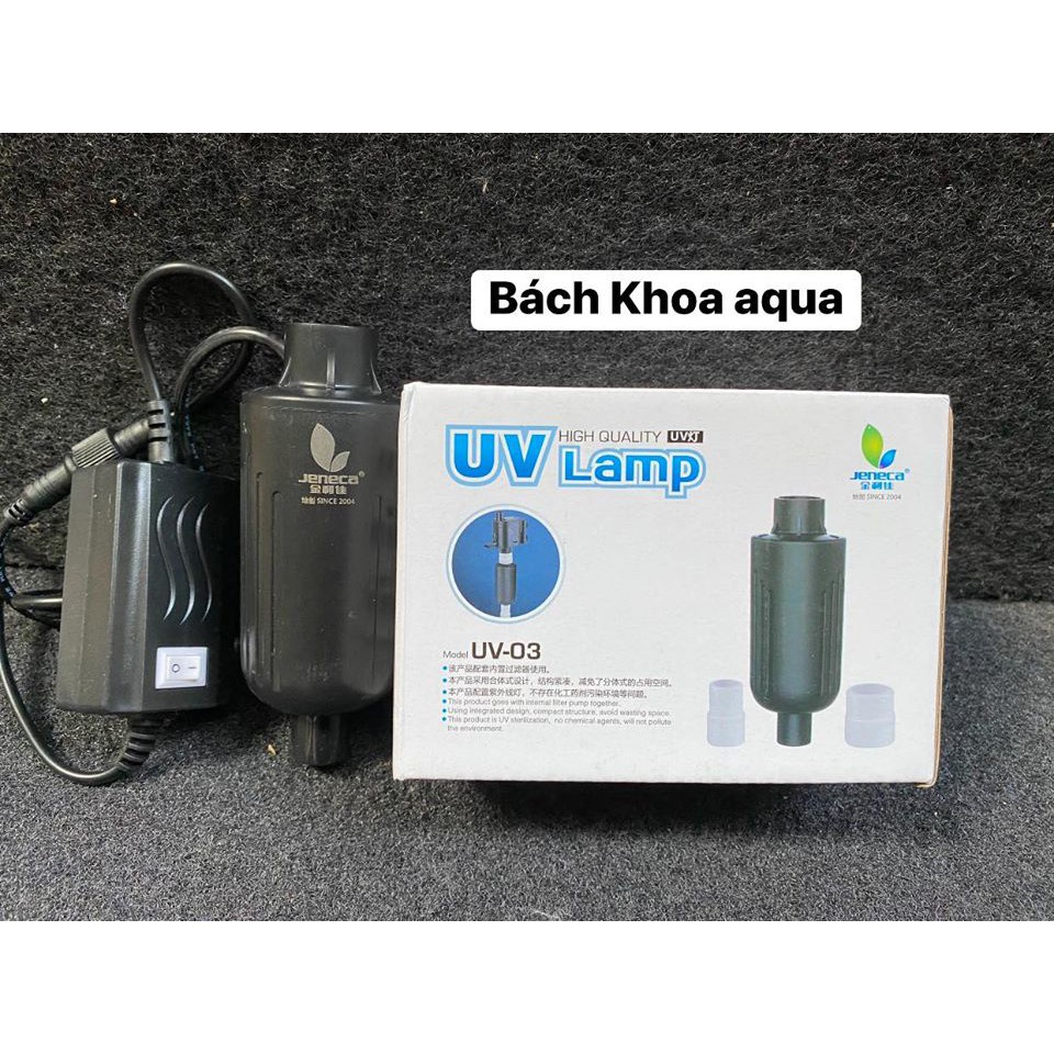 Đèn UV Jeneca UV-03 cho bể cá thủy sinh