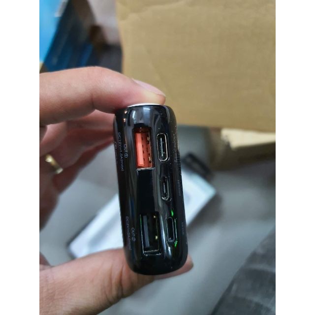 Pin Sạc Dự Phòng Remax RPP-107 10000Mah Sạc Nhanh QC 3.0, PD 18W 3 Cổng Sạc Vào, 2 Cổng Sạc Ra, Màn Hình Led