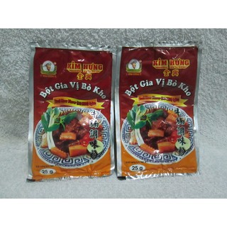Bột gia vị bò kho 25g