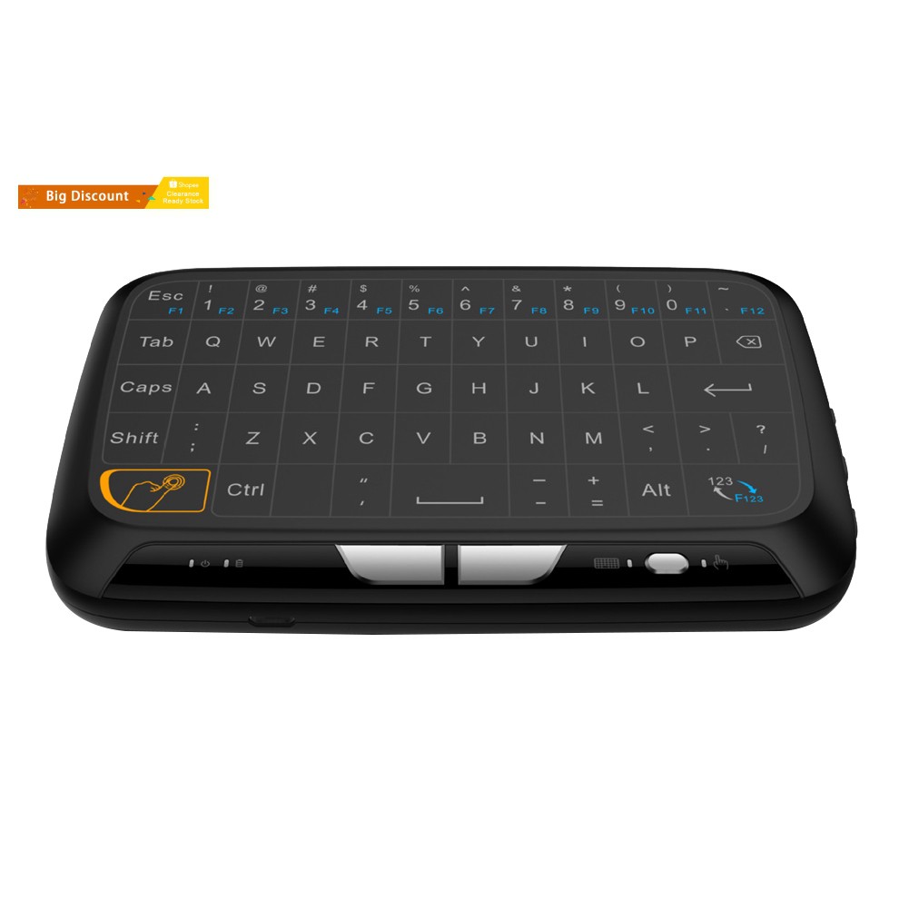 Bàn Phím Không Dây H18 2.4ghz Mini Cho Pc Laptop Smart Android Tv