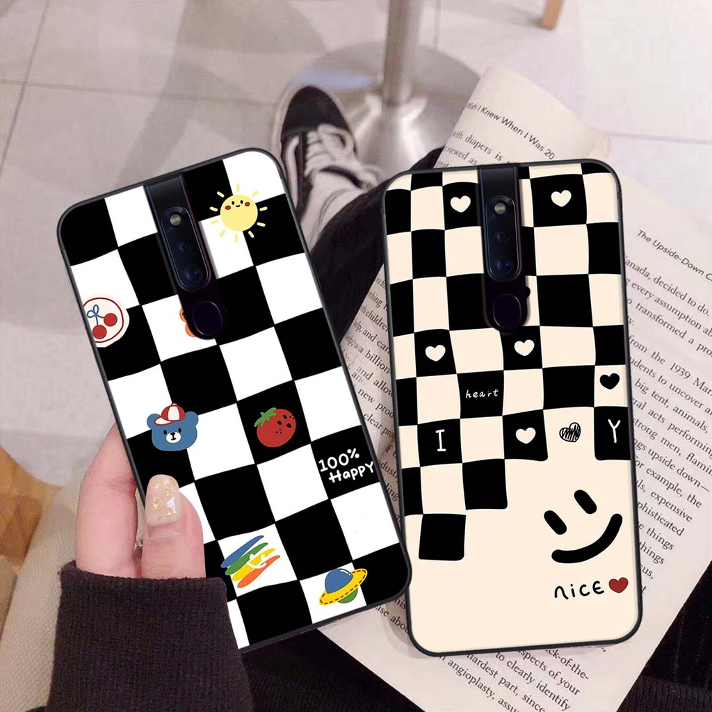 Ốp Oppo F11 / F11 Pro họa tiết hoa, gấu thời trang, ốp dẻo bền đẹp