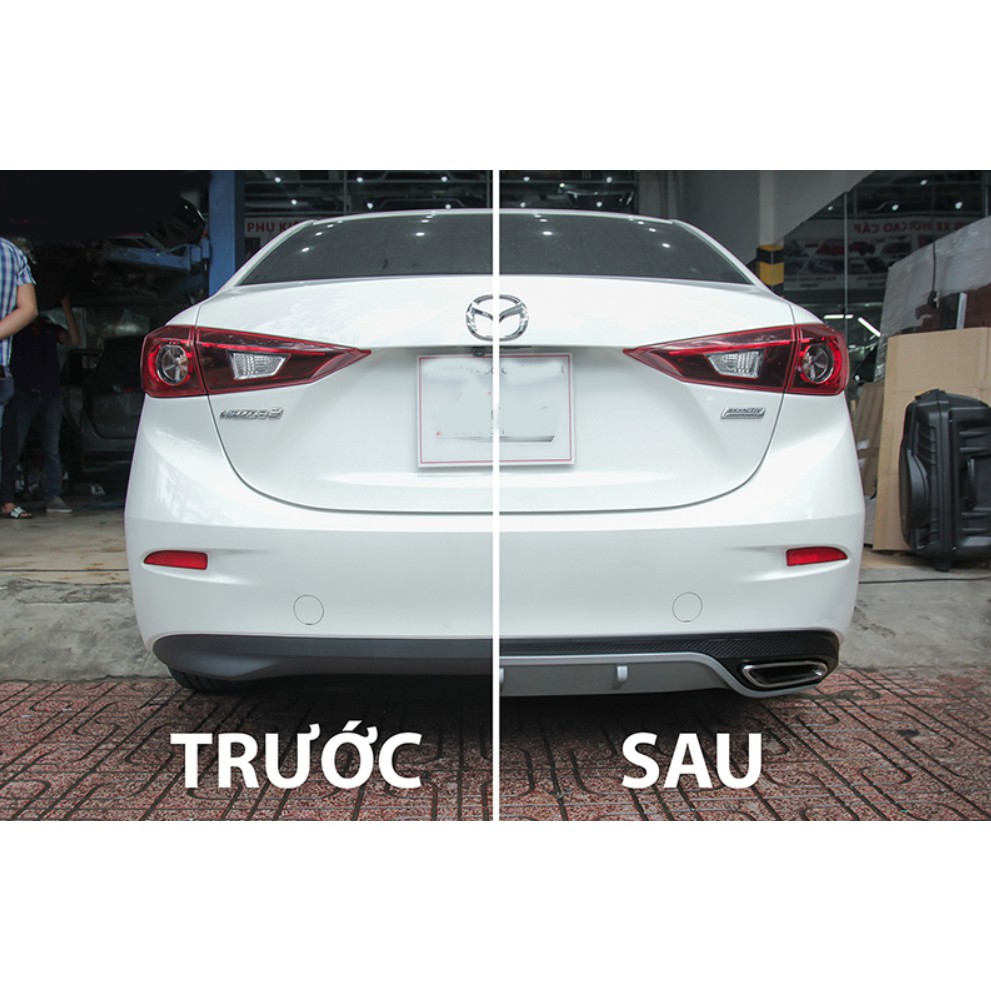 Lippo Kiểu Mẹc Cho mazda 3 2018-2019 Inox Cao Cấp