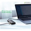 Thiết bị mở rộng USB type-C to HDMI/VGA/ Hub USB 3.0/ SD/TF/Lan Gigabit chính hãng Ugreen 40873