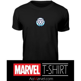 Áo thun Marvel Iron man đen