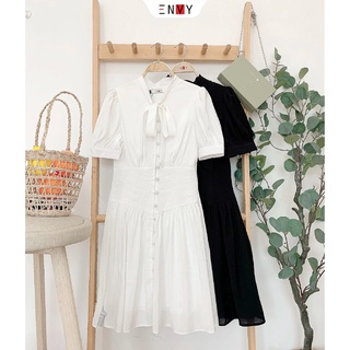 Đầm tiểu thư thiết kế ENVY D151 chất tơ nhẹ mềm mại