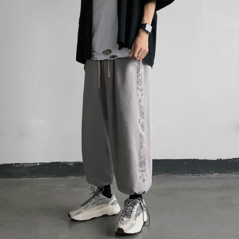 Quần dài ống rộng phong cách Hàn Quốc thời trang cá tính cho nam | BigBuy360 - bigbuy360.vn