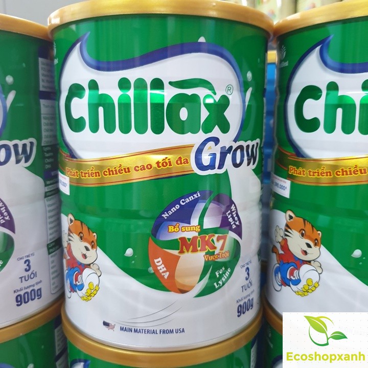 Sữa Chillax Grow MK7 900g 400g Date 2023