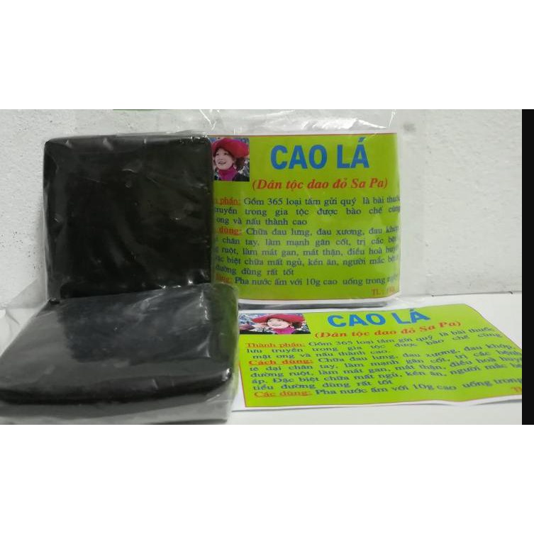 Cao Lá -Cao Bách Thảo Người Dao Đỏ Sapa Miếng 100gr