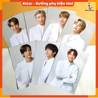 Set 7 tấm  poster khổ A4 hình thành viên Bangtan Map of the soul TOUR ( H1D03 )
