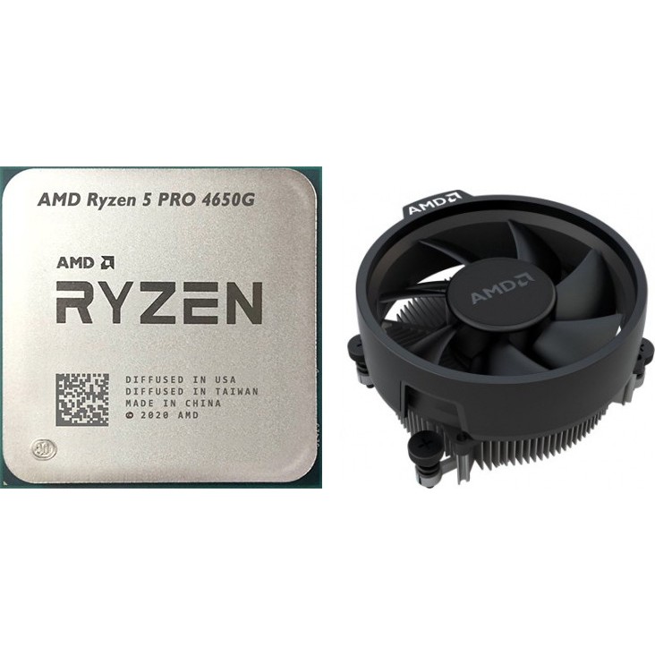 CPU AMD Ryzen 5 PRO 4650G 11MB, 3.7Ghz upto 4.2Ghz CORE 6/12 MPK (Socket AM4) (CPU Chính hãng - KO BOX - TẶNG TẢN)