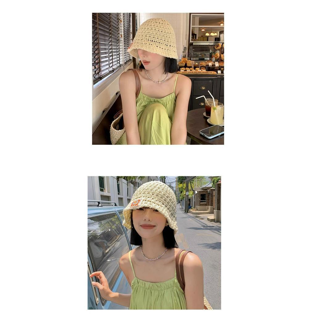 Nón Tai Bèo Chống Nắng Thoáng Khí Phong Cách Hàn Quốc Dễ Phối Đồ Thời Trang Mùa Hè Cho Nữ