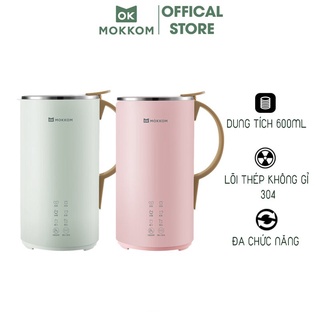 Máy làm sữa hạt 600ml, máy nấu sữa đậu nành mokkom mk600a