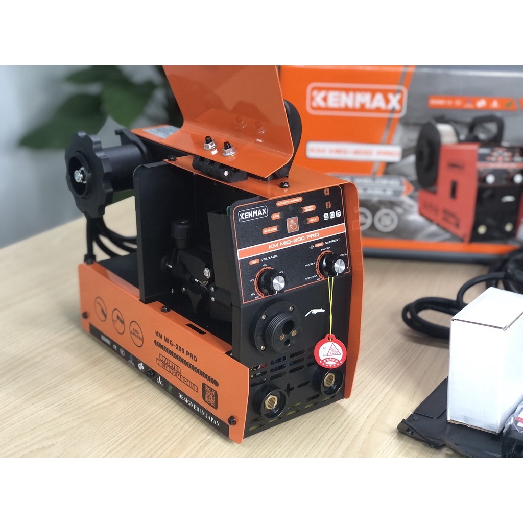 Máy hàn Mig 200PRO Mini Kenmax 5 chức năng không dùng khí-Dùng cuộn 5kg-Bảo hành 12 tháng