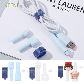 KEENE For Android Data Line Protector Soft USB Charger Cord Cover Cable Winder Silicone Protective Case Cable Protector Tool Data Cable Cover Charging Cable Protector For iPhone Wire Winder Protection