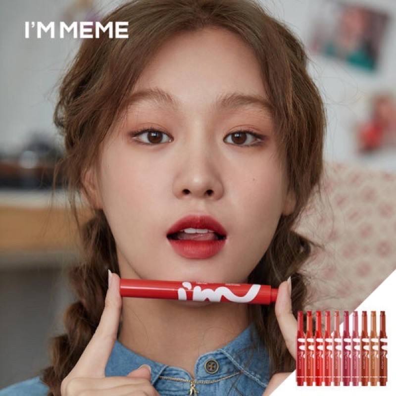 🌷[Tặng bút viết] Son trái tim I'M MEME TIC TOC LIPSTICK