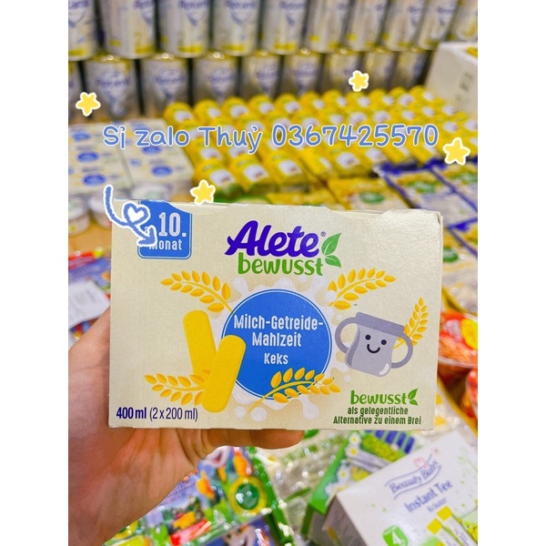 (Air ✈️ đủ bill ) Sữa Alete lốc 2 hộp x 200ml