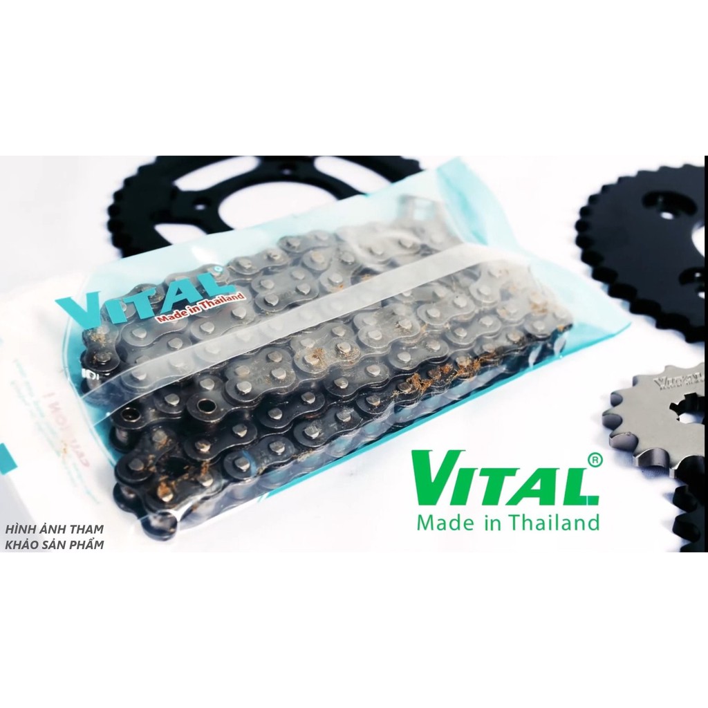 sên nhông dĩa NSD Fu X /Fu led /Rsx Fi 2020(428 - 108L, 14T - 36T-37T) vital thai lan