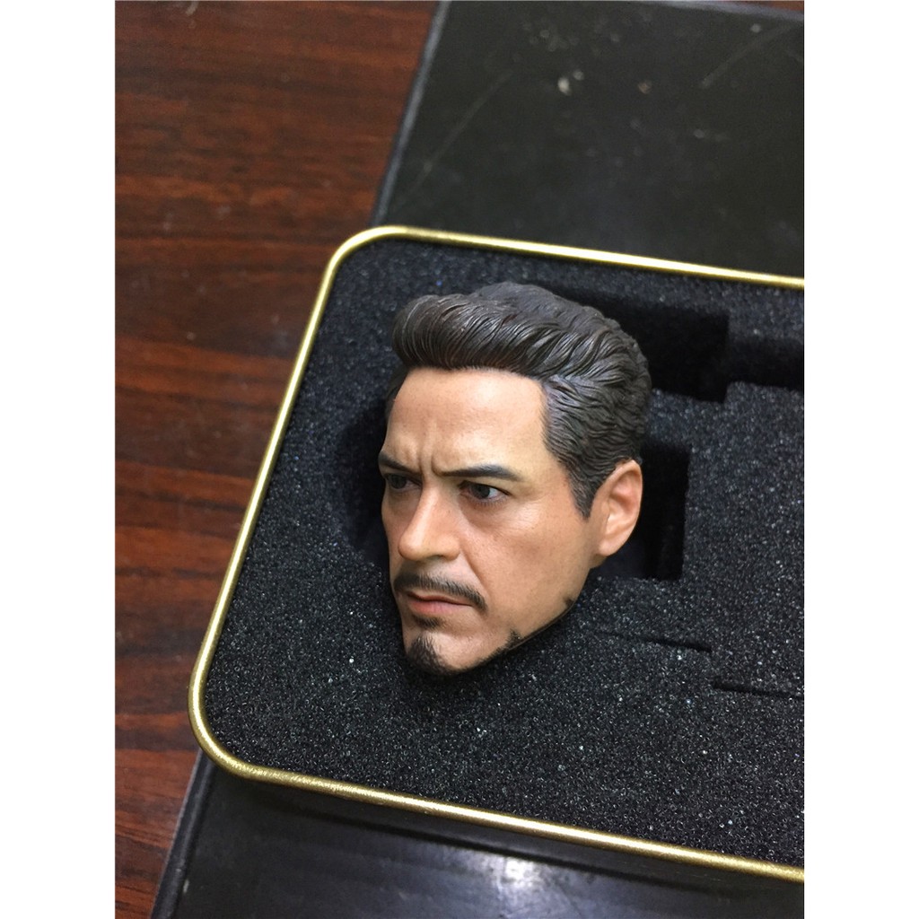 Head nam tỉ lệ 1/6 Tony Stark chính hãng Elite