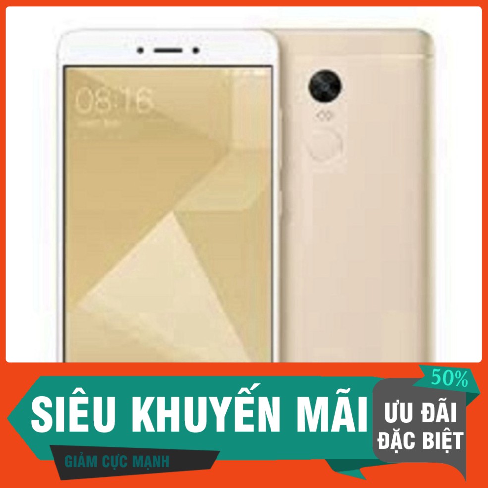 SIÊU KHYẾN MÃI điện thoại Xiaomi Redmi Note 4X 2sim ram 3G/32G mới Chính hãng, Có Tiếng Việt SIÊU KHYẾN MÃI