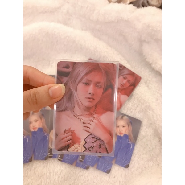 Card blackpink pre rosé chính hãng