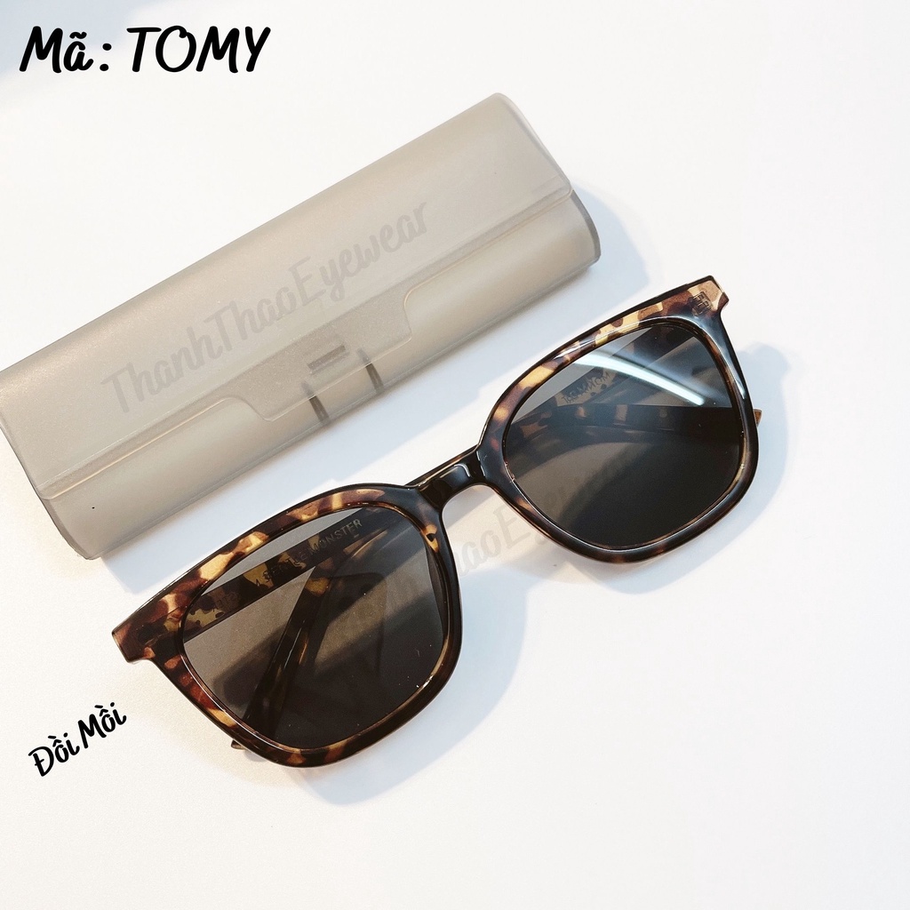 ( Ảnh Thật) Kính Mát Nam Nữ Mắt Vuông Chống UV400  Nhựa Dẻo Cao Cấp TOMY  Nhiều Màu ThanhThaoEyewear | BigBuy360 - bigbuy360.vn