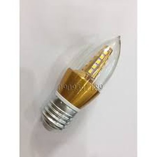 Bóng đèn led nến 5W ánh sáng trắng đui E27