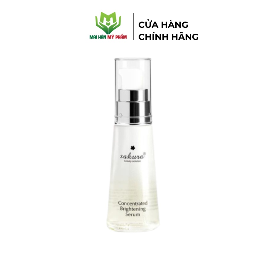 Serum dưỡng da trắng sáng ngăn ngừa sạm nám Sakura Concentrated Brightening Serum 30ml