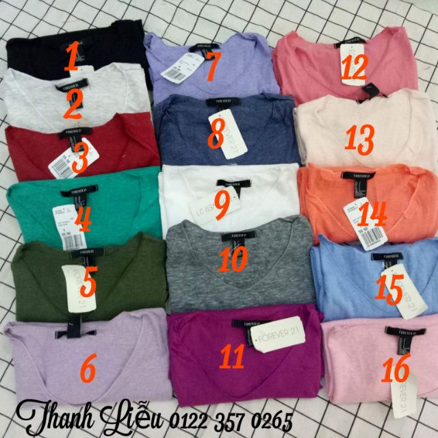 Áo thun tiêu F21.