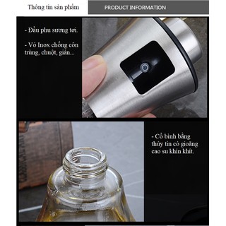 Bình xịt dầu dấm 200ml
