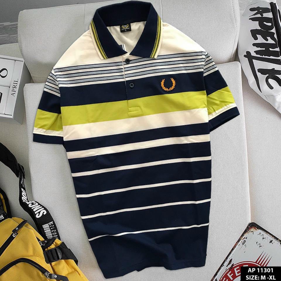 Áo Polo Nam Trung Niên ,cotton xuất xịn  cao cấp from chuẩn, thiết kế phong cách sang trọng JULIDO50