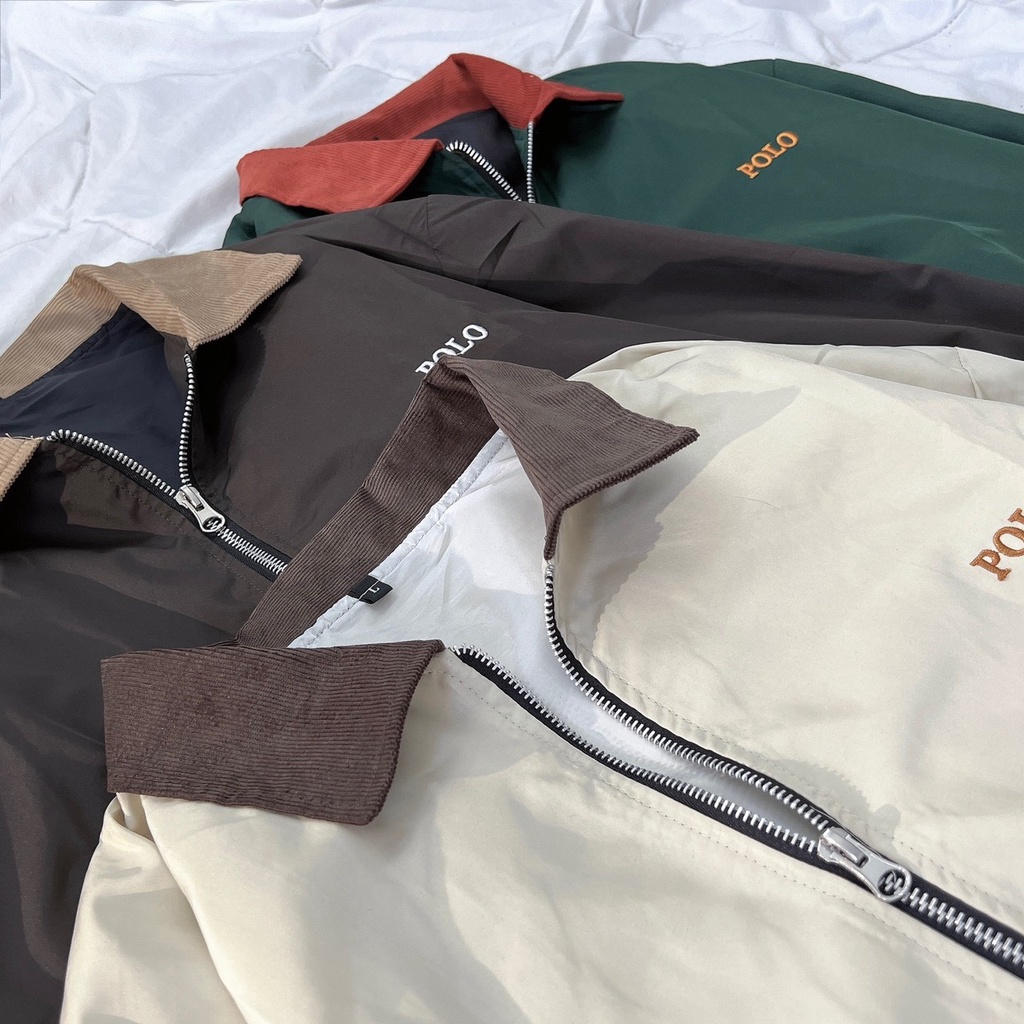 áo khoác dù thêu POLO ( ảnh thật tại shop)