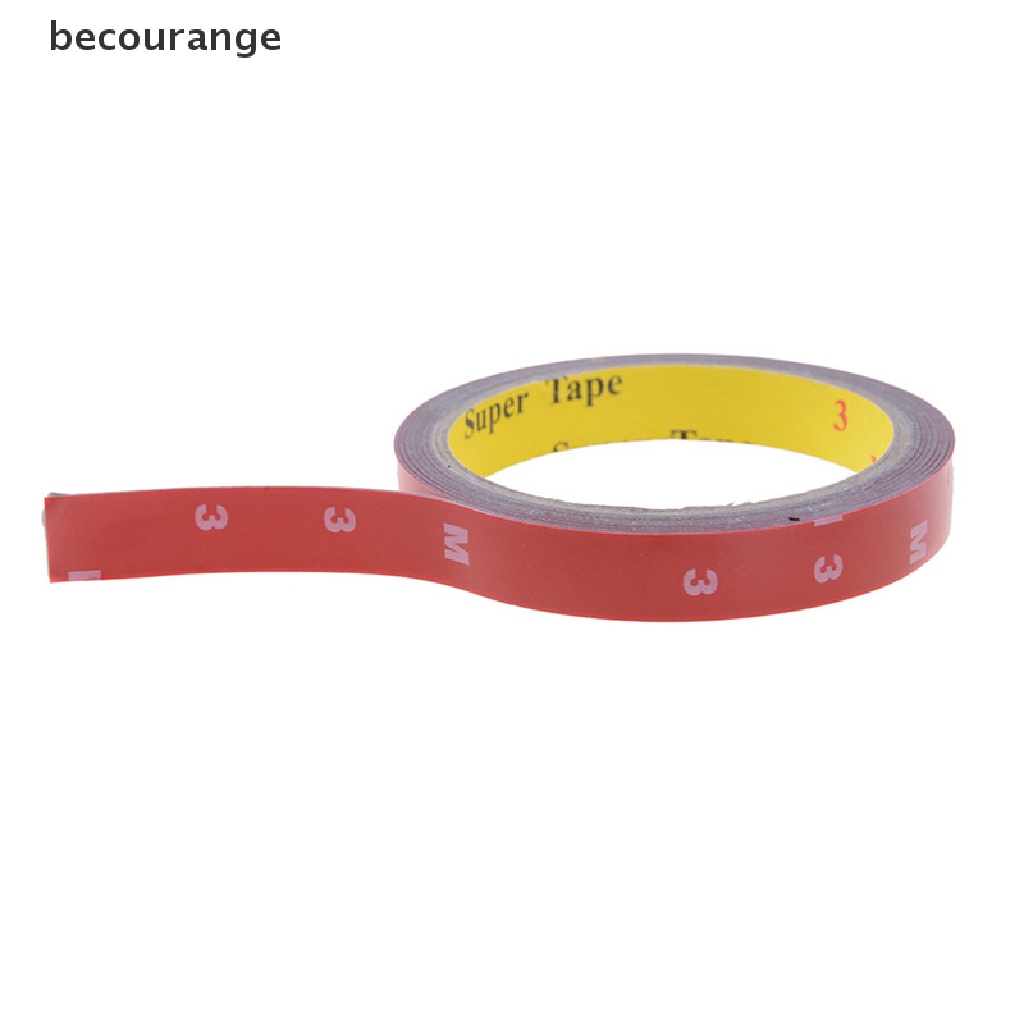 Băng keo hai mặt bằng xốp acrylic màu đỏ độ bền cao cho xe hơi xe tải