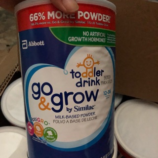 Sữa bột similac go&grow- 40oz- 12-36month- Hàng xách tay Mỹ, mẫu mới nhất