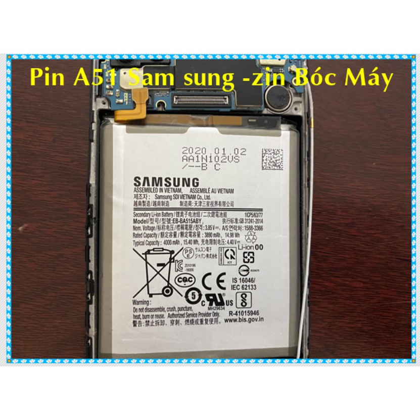 Pin A51 samsung
