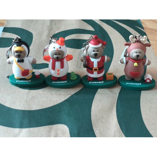 🐻Móc khoá STARBUCKS Bé Gấu (Part 3)🐻